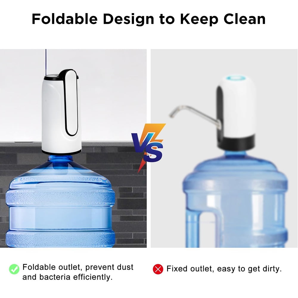 COWIN Water Bottle Dispenser Portable Electric Automatic for Universal 5 Gallon Bottle