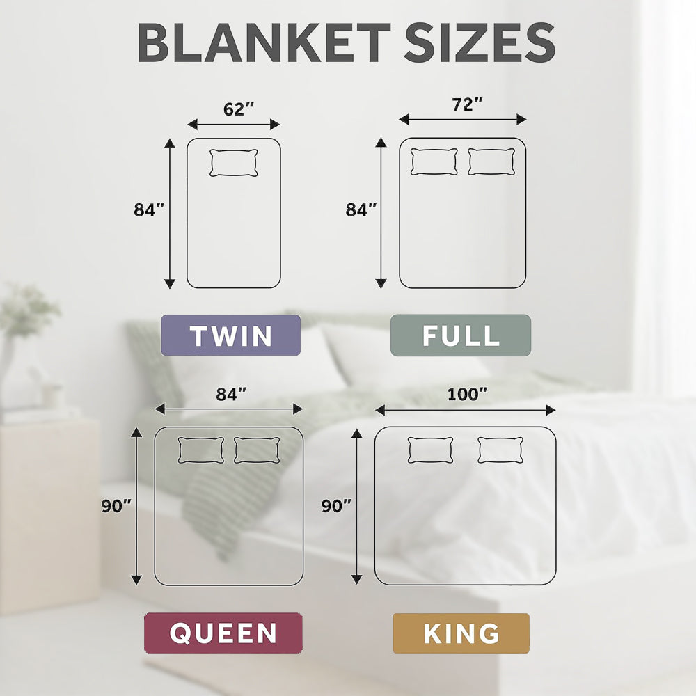Heated Blanket Electric Throw 50''X60''-with 6 Heating Levels , ETL Certified Machine Washable (Orange)