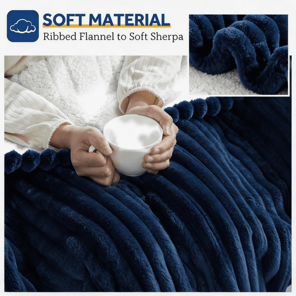 Electric Heated Blanket Twin size - 62"x84" Heating Blanket with 8 hours Auto-off, 10 Level Over-heat Protection, Soft Flannel