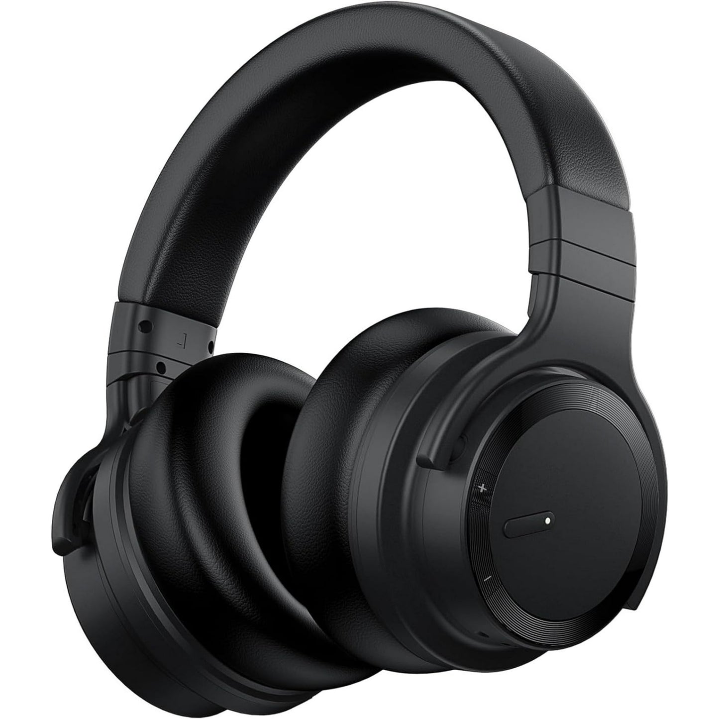 COWIN Bluetooth Headphones Active Noise Cancelling Headphones Wireless Headphones Over Ear with Mic Deep Bass, Comfortable Protein Earpads, 30 Hours Playtime for Travel/Work, Black