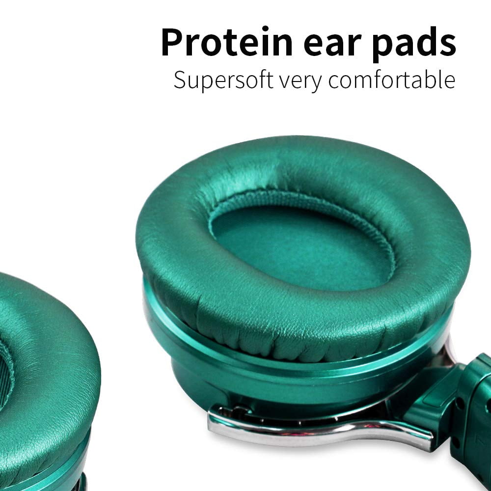 Bluetooth Noise-Canceling Over-Ear Headphones（Green）