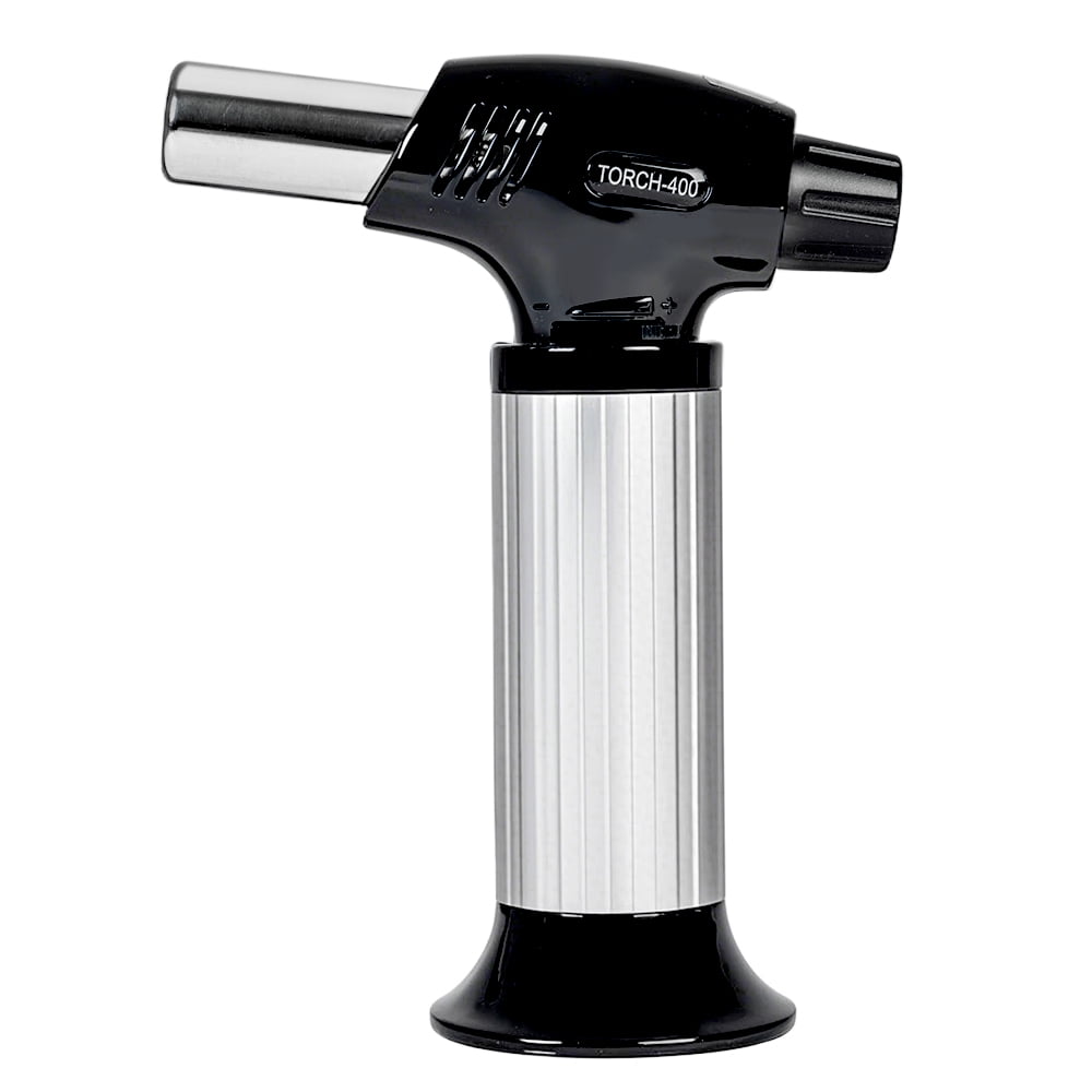 Culinary Butane Torch Lighters Kitchen Blow Torch for Cooking with Safety Lock & Adjustable Flame, Refillable Kitchen Torch & Cooking Torch for Creme Brule & Baking