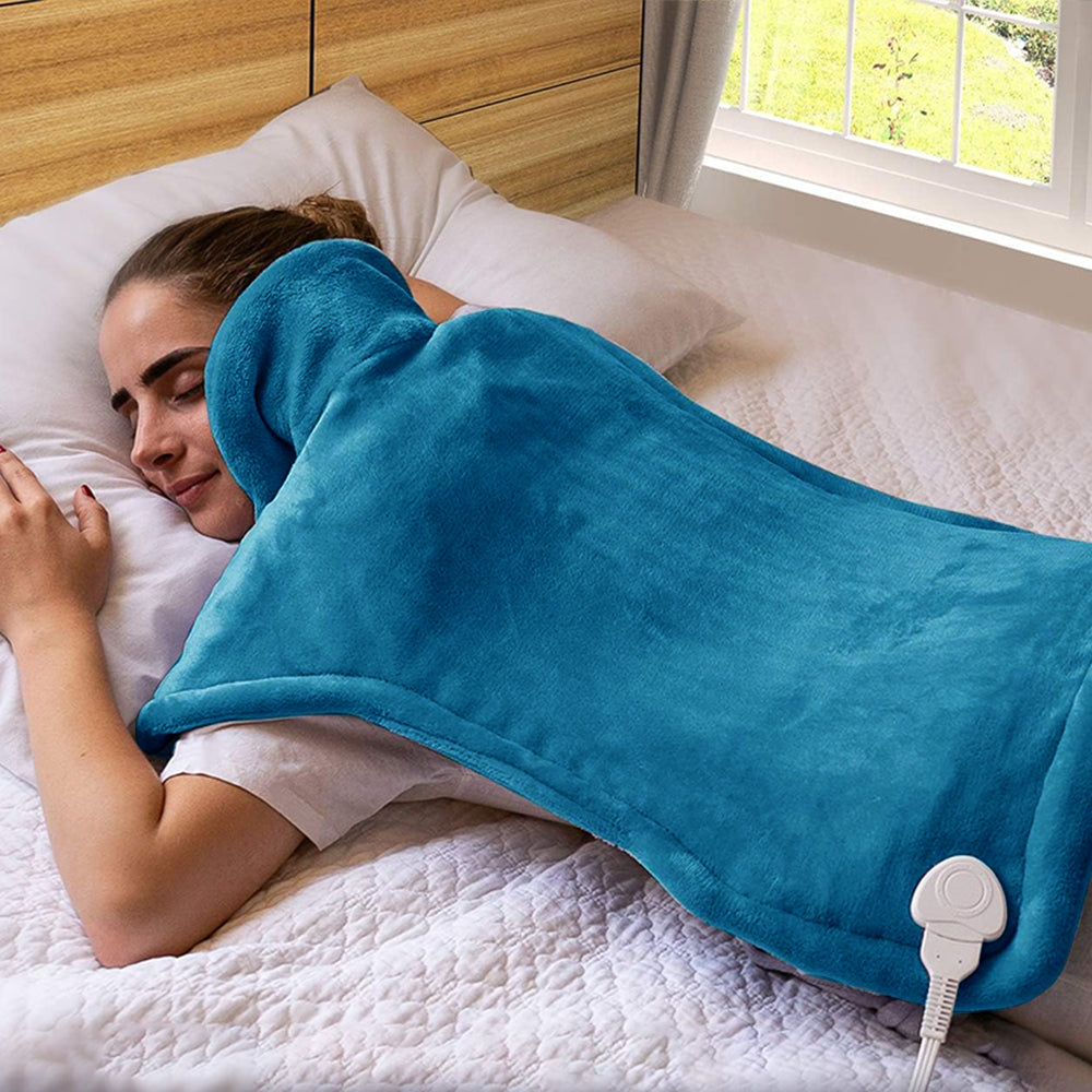 Heating Pad for Back Neck and Shoulders 24" x33'' Heating Vest 6 Heating Levels Fast for Relaxing Birthday Gifts