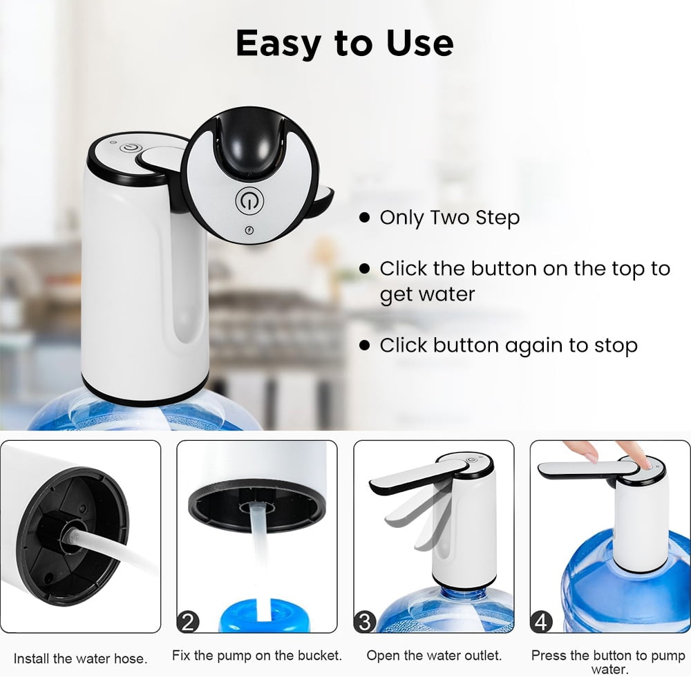 COWIN Water Bottle Dispenser Portable Electric Automatic for Universal 5 Gallon Bottle