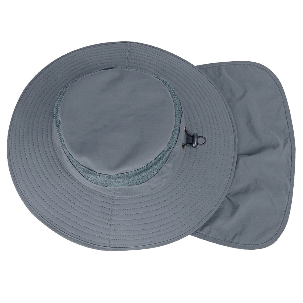 COWIN Fishing Hat,Outdoor UPF50+ Mesh Sun Hat,Wide Brim Fishing Hat with Neck Flap Sun Hat,for Men and Wome