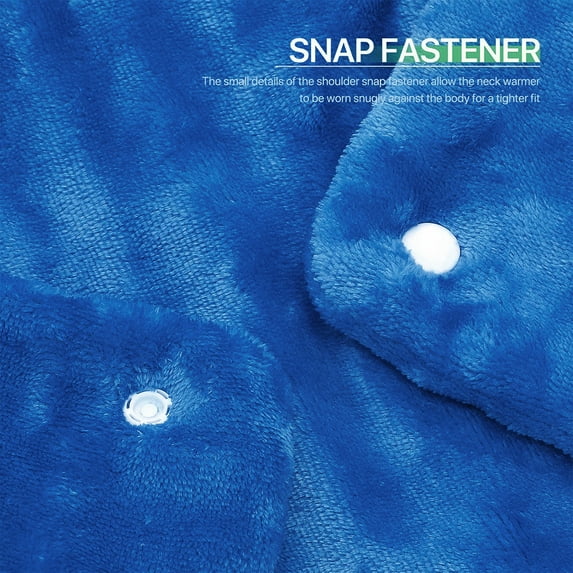 Cowin Electric Heat Pad for Neck and Shoulders, Heating Pad with 4 Heat Settings & Auto Shut Off, Machine Washable Heating Pad, Gifts for Family, Blue