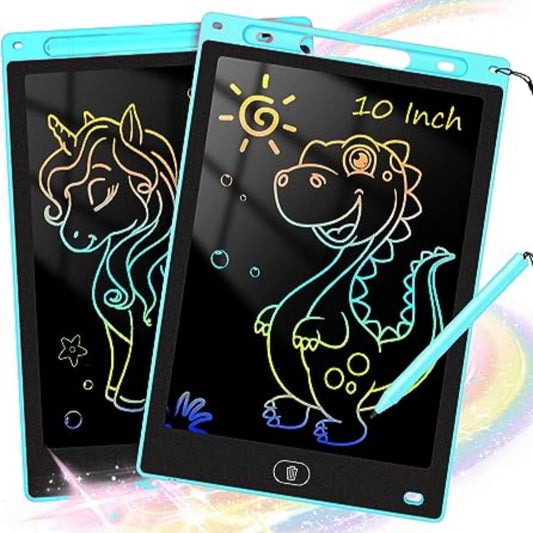 2 Pack LCD Writing Tablet for Kids 10 inch,Doodle Board, Preschool Toys for 3+ Kids
