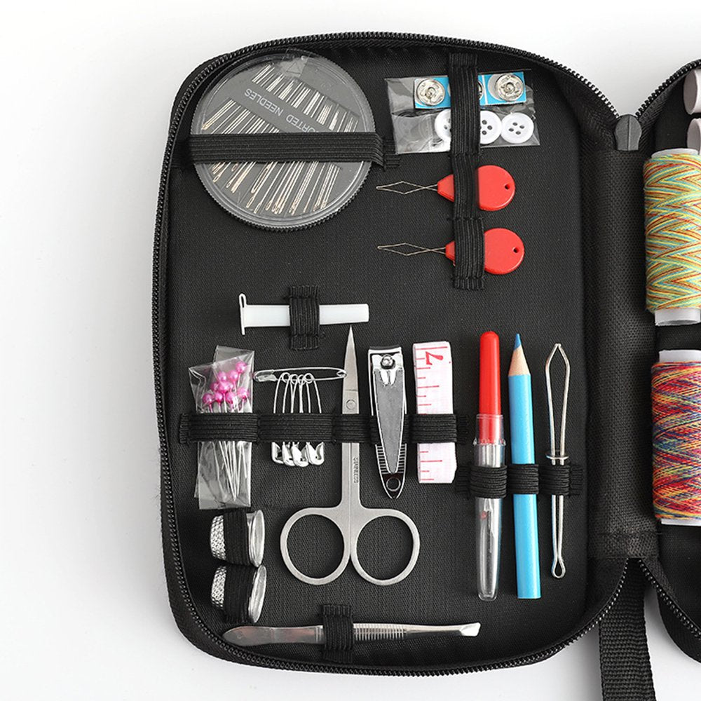 Sewing Kit for Home, Travel & Emergencies - Filled with Quality Notions Scissor & Thread - Great Gift