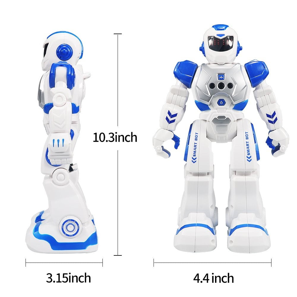 COWIN Remote Control Robot Singing Dancing Programmable with Infrared Gesture Age 3 -8 child Blue