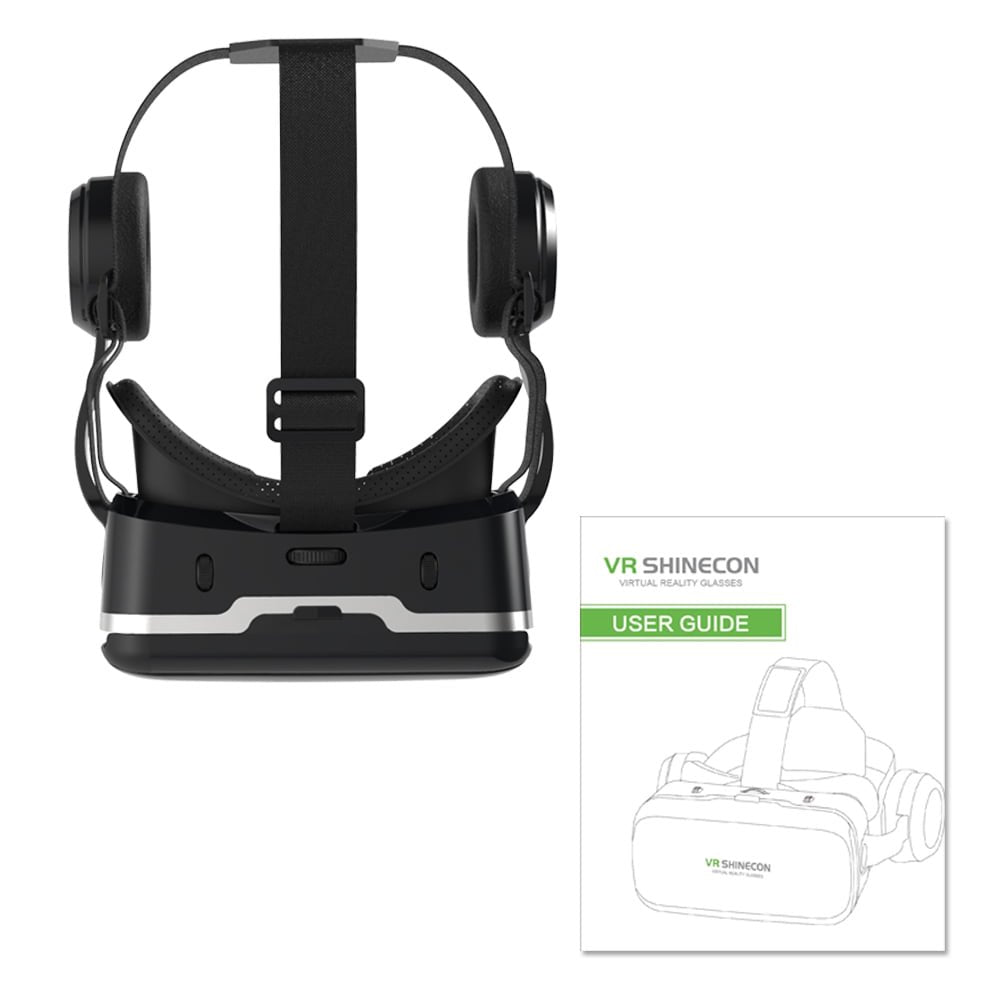 Cowin VR Headset 3D Glasses Virtual Reality Headset for VR Games & 3D Movies, Eye Care System for iPhone and Android Smartphones