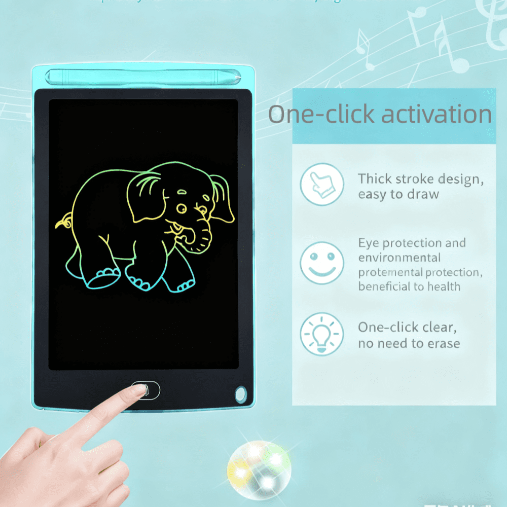 2 Pack LCD Writing Tablet for Kids 10 inch,Doodle Board, Preschool Toys for 3+ Kids