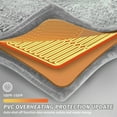 24*36 grey vest Heating Pad for Back Pain Relief