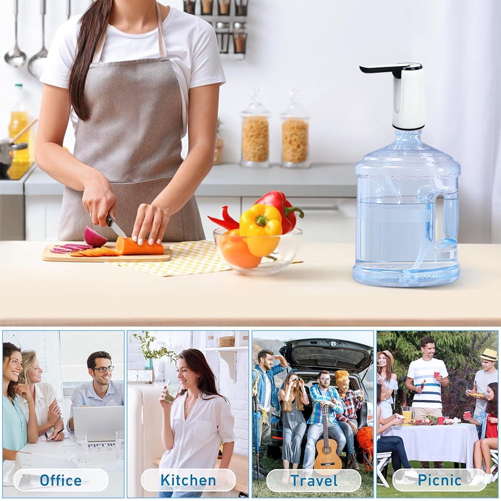 COWIN Water Bottle Dispenser Portable Electric Automatic for Universal 5 Gallon Bottle