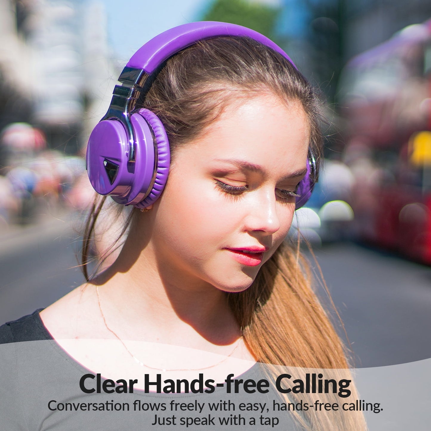 COWIN Bluetooth Noise-Canceling Over-Ear Headphones, e7anc