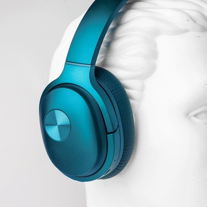 COWIN SE7 Active Noise Cancelling Headphones Wireless Bluetooth Headphones Over Ear With Mic/Aptx, Comfortable Protein Earpads 30H Playtime, Foldable Headphones For Travel/Work - Dark Green