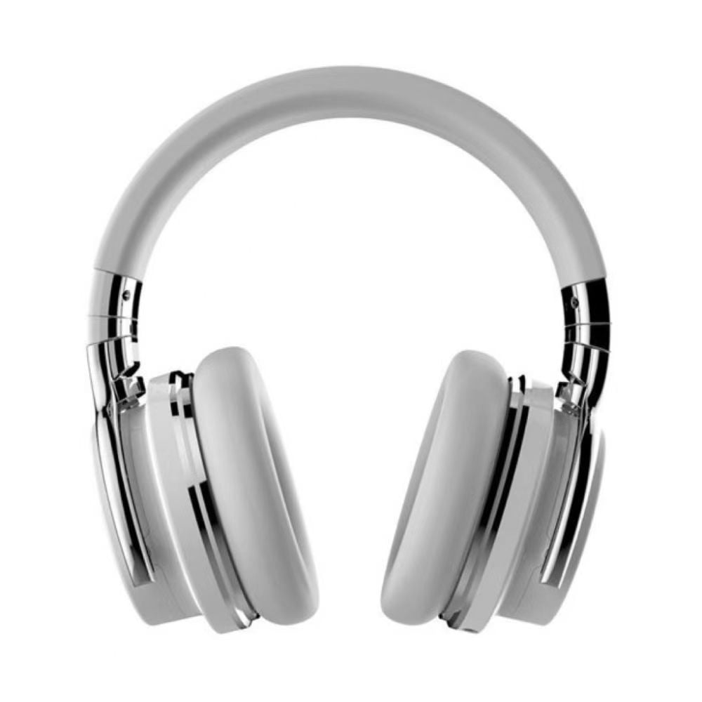 COWIN E7 Active Noise Cancelling Headphones Bluetooth Headphones with Mic Deep Bass Wireless Headphones Over Ear(White)
