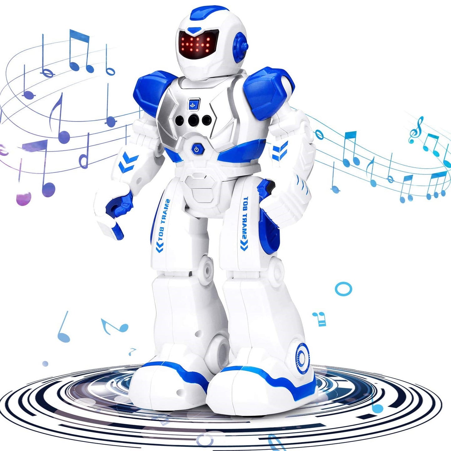 COWIN Remote Control Robot Singing Dancing Programmable with Infrared Gesture Age 3 -8 child Blue