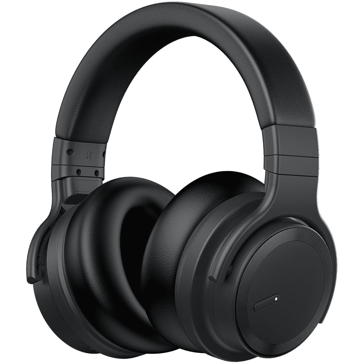 COWIN Bluetooth Headphones Active Noise Cancelling Headphones Wireless Headphones Over Ear with Mic Deep Bass, Comfortable Protein Earpads, 30 Hours Playtime for Travel/Work, Black
