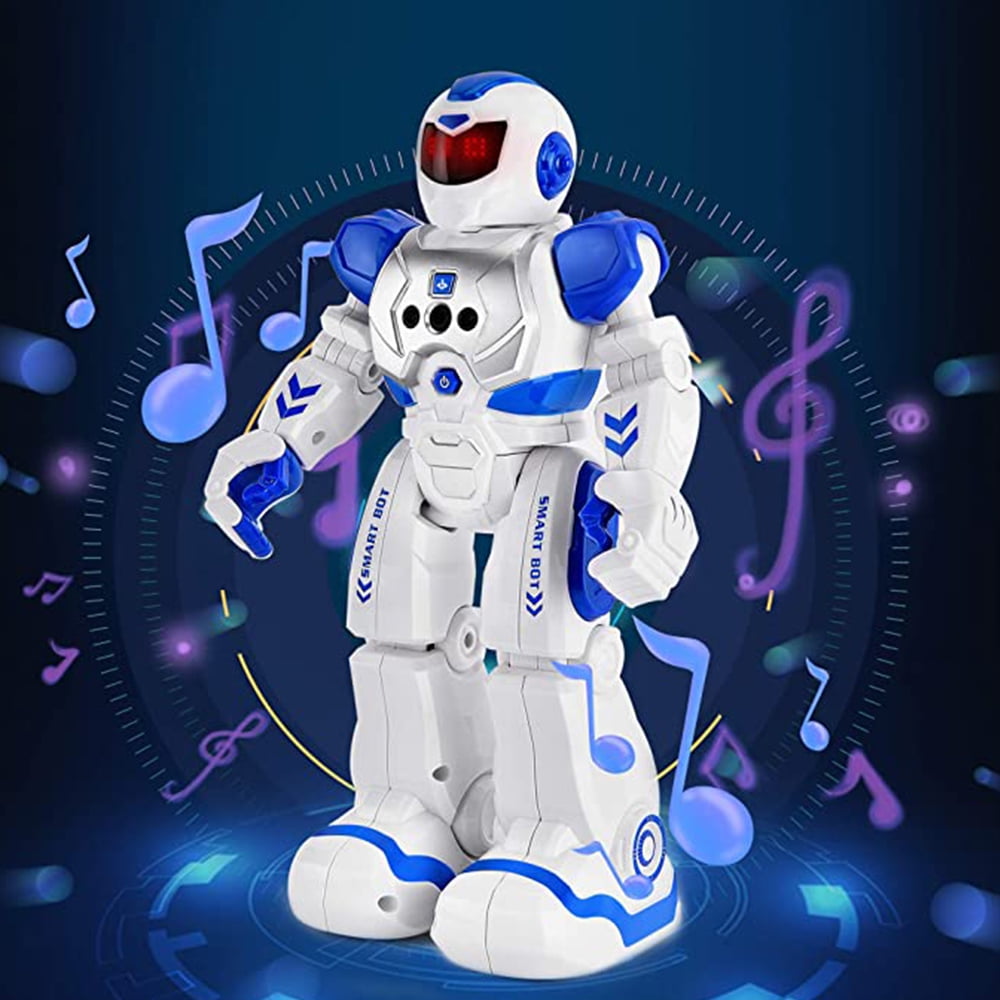 COWIN Remote Control Robot Singing Dancing Programmable with Infrared Gesture Age 3 -8 child Blue