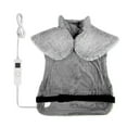 24*36 grey vest Heating Pad for Back Pain Relief