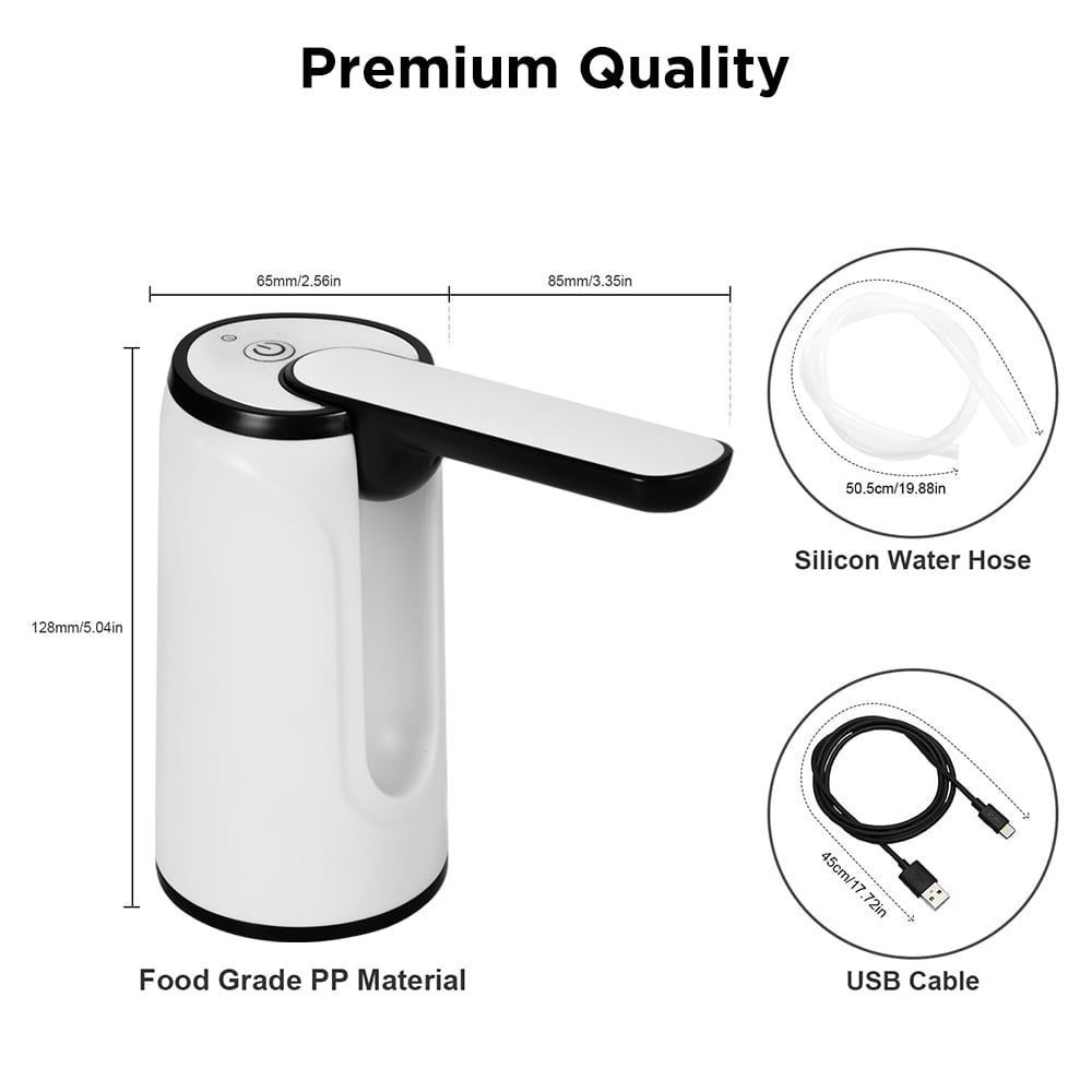 COWIN Water Bottle Dispenser Portable Electric Automatic for Universal 5 Gallon Bottle