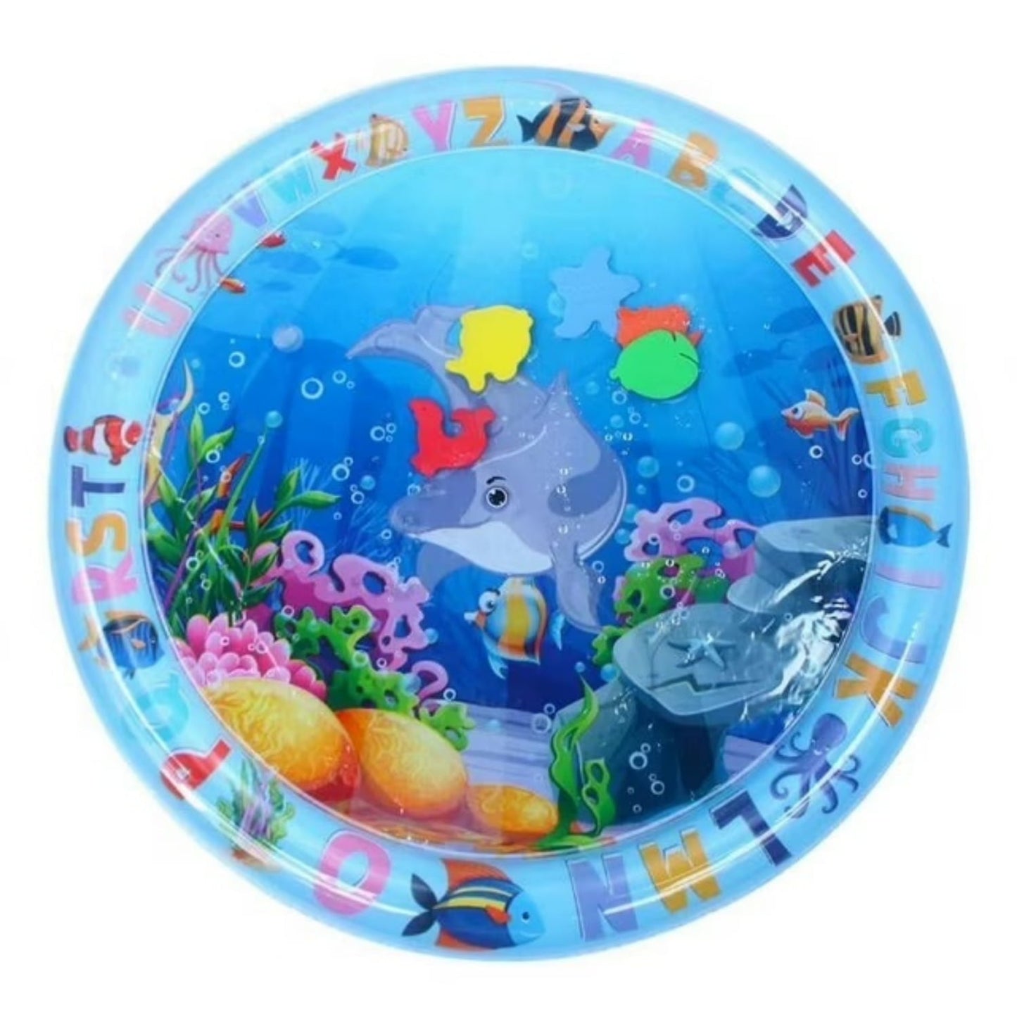 Water Play Mat for Babies Inflatable Activity Center, Infant Baby Water Mat for Newborn Infant Toddler Boy Girl