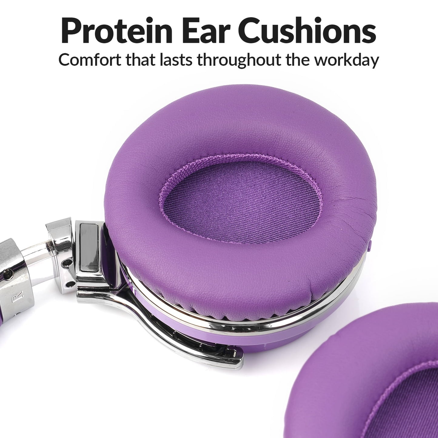 COWIN Bluetooth Noise-Canceling Over-Ear Headphones, e7anc