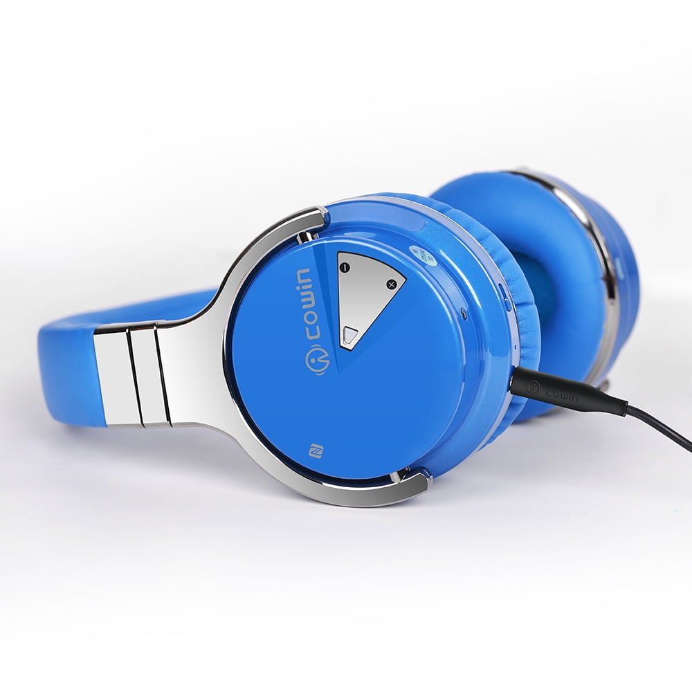 COWIN Bluetooth Noise-Canceling Over-Ear Headphones, Blue
