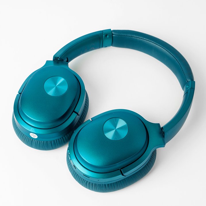 COWIN SE7 Active Noise Cancelling Headphones Wireless Bluetooth Headphones Over Ear With Mic/Aptx, Comfortable Protein Earpads 30H Playtime, Foldable Headphones For Travel/Work - Dark Green