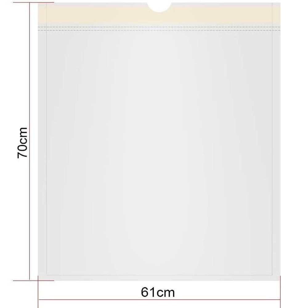 Trash Bags, Garbage Bag 13 Gallon Large Kitchen Drawstring Strong Bag, 5 Rolls/115 Pieces, White