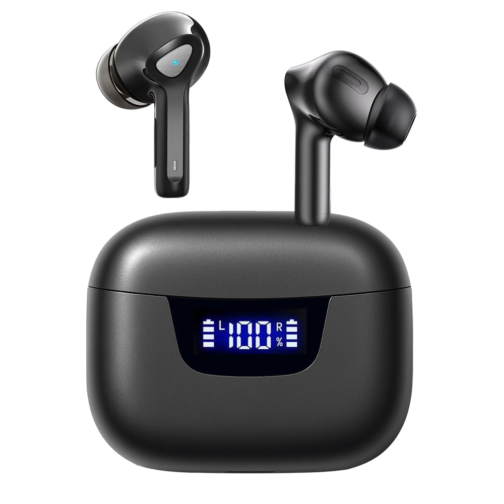 Wireless Earbuds, with Smart LED Display Charging Case, Bluetooth 5.3 and Below, Suitable for Mobile Phones, Tablets, Laptops, etc